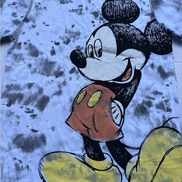 Disney Mickey Mouse Kids T-Shirt - Black, White, Yellow, and Orange - Picture 2 of 4